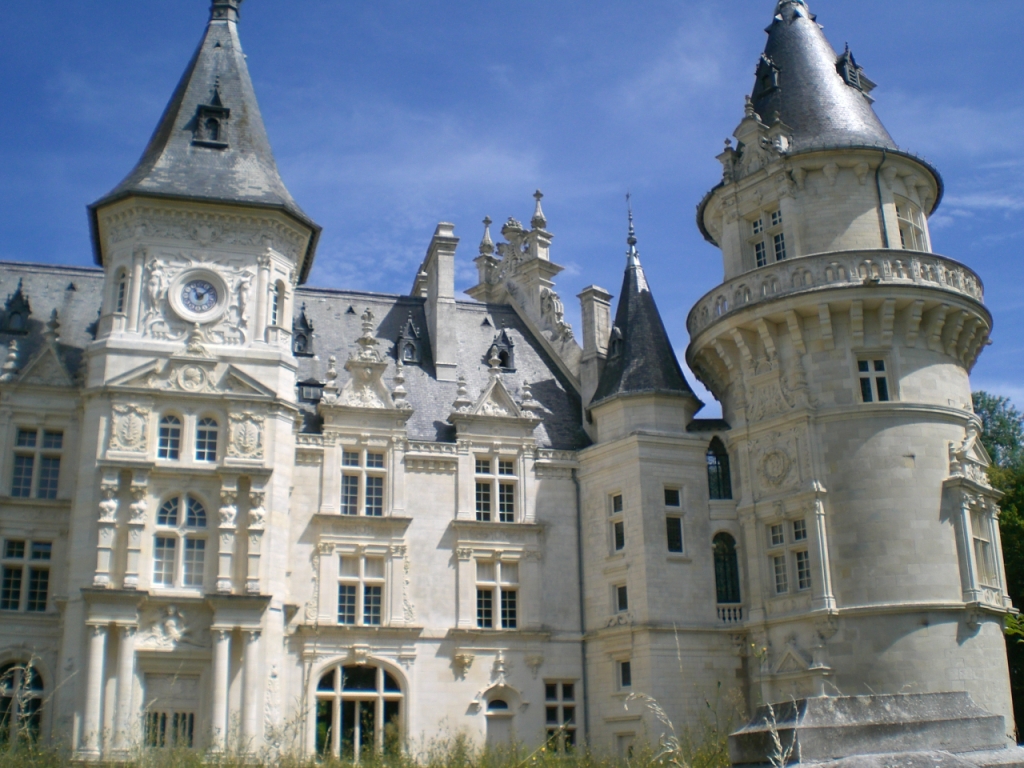 Chateau de Verger restauration Carrières Sauvanet